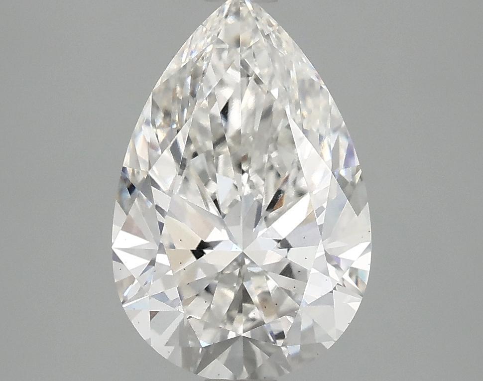 2.53 Carat Pear Shaped Excellent Cut VS2 IGI Certified Lab Grown Diamond