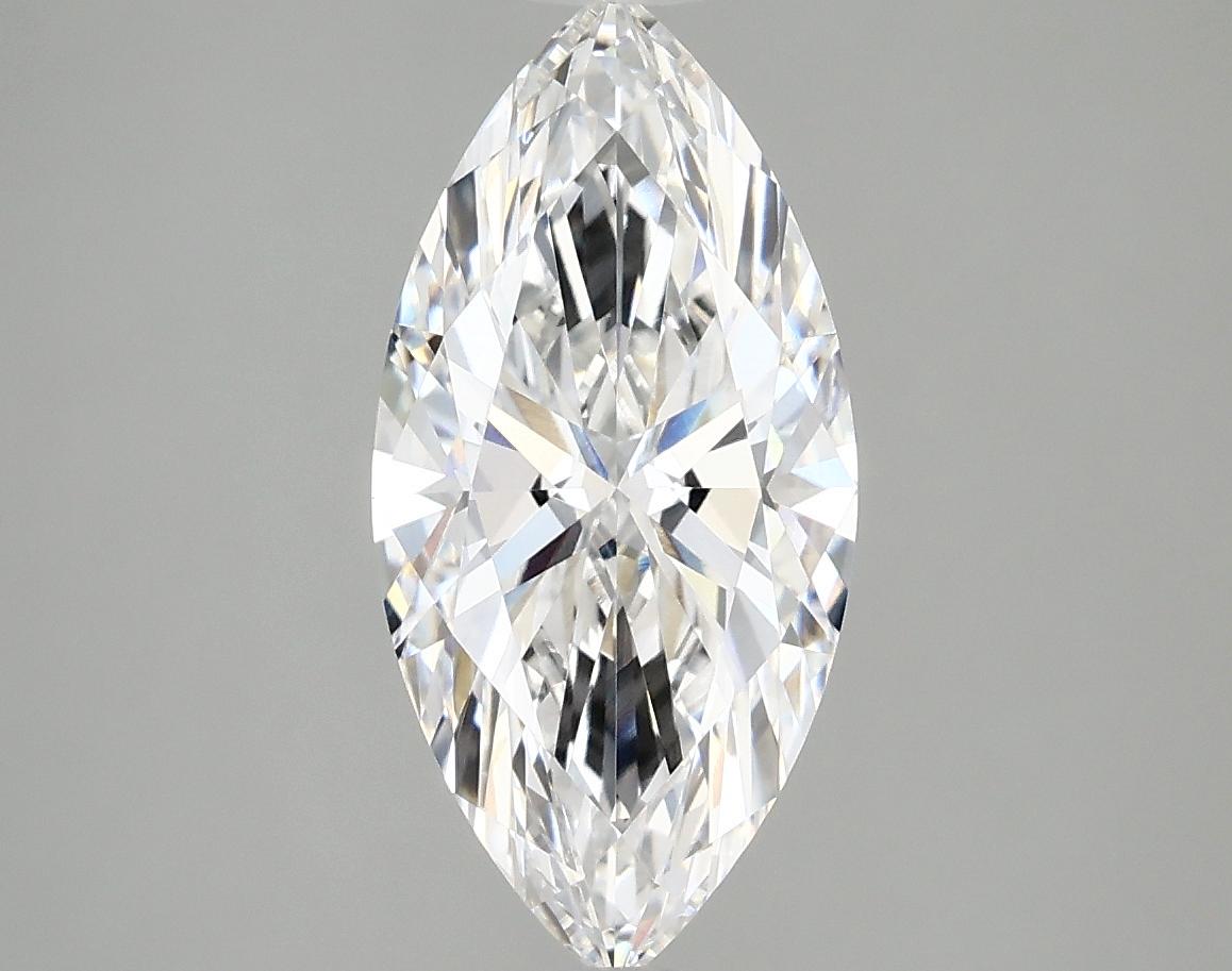 2.04 Carat Marquise Shaped Excellent Cut VVS2 IGI Certified Lab Grown Diamond