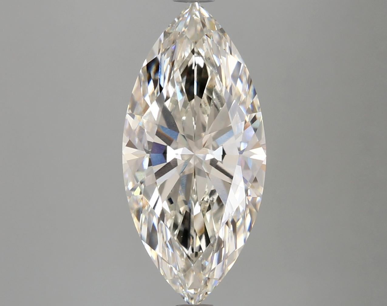 3.79 Carat Marquise Shaped Excellent Cut VVS2 IGI Certified Lab Grown Diamond