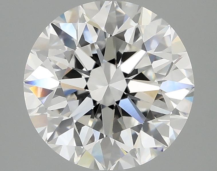 2.77 Carat Round Shaped Excellent Cut VVS2 IGI Certified Lab Grown Diamond