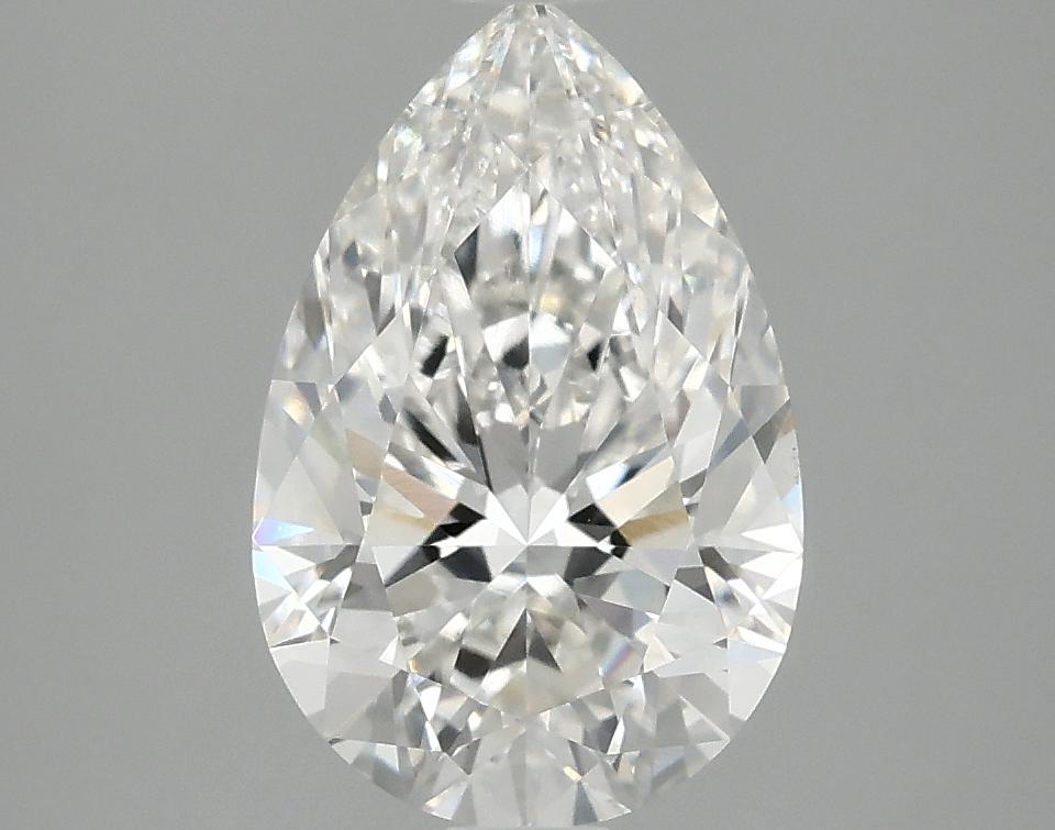 2.52 Carat Pear Shaped Excellent Cut VS1 IGI Certified Lab Grown Diamond