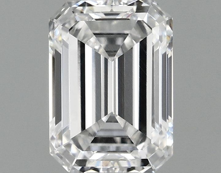 0.98 Carat Emerald Shaped Excellent Cut VVS2 IGI Certified Lab Grown Diamond