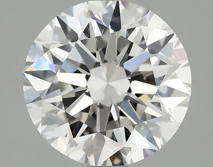 2.01 Carat Round Shaped Excellent Cut VVS2 IGI Certified Lab Grown Diamond