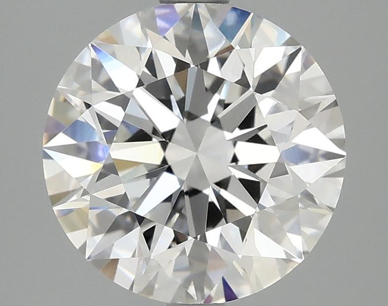 3.02 Carat Round Shaped Excellent Cut VVS2 IGI Certified Lab Grown Diamond