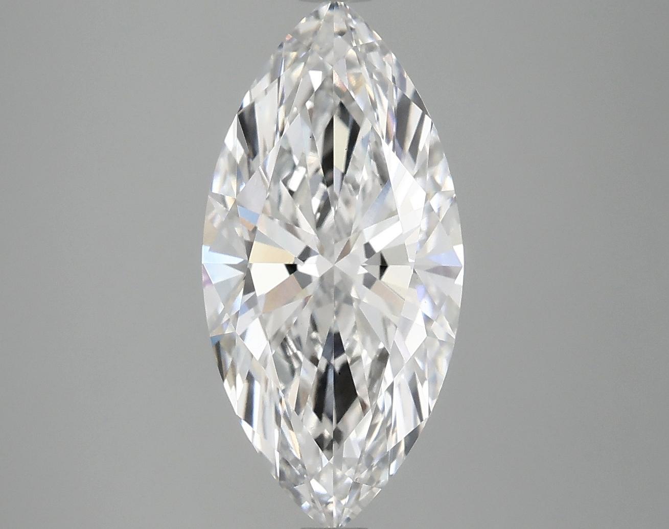 2.99 Carat Marquise Shaped Excellent Cut VS1 IGI Certified Lab Grown Diamond