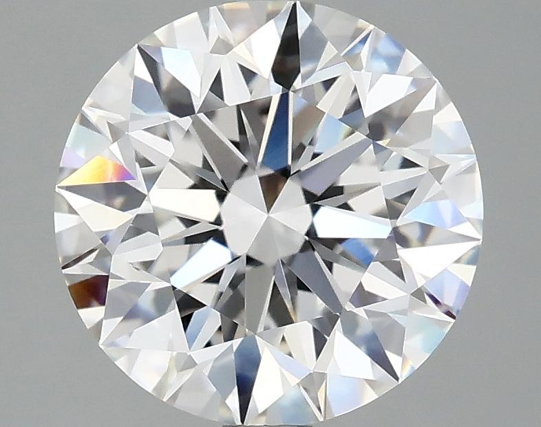 3.06 Carat Round Shaped Excellent Cut VVS2 IGI Certified Lab Grown Diamond