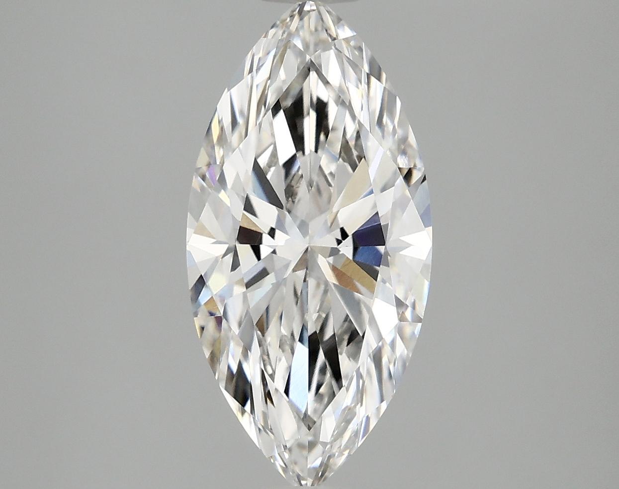 1.98 Carat Marquise Shaped Ideal Cut VVS2 IGI Certified Lab Grown Diamond