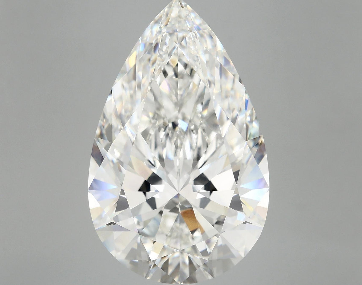 11.7 Carat Pear Shaped Ideal Cut VVS2 IGI Certified Lab Grown Diamond