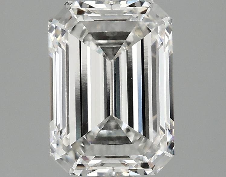 1.99 Carat Emerald Shaped Ideal Cut VVS1 IGI Certified Lab Grown Diamond