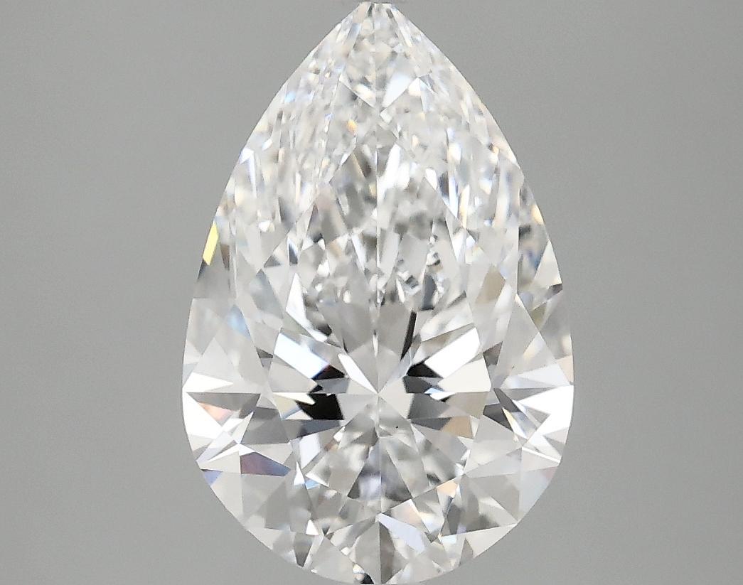 2.97 Carat Pear Shaped Excellent Cut VVS2 IGI Certified Lab Grown Diamond