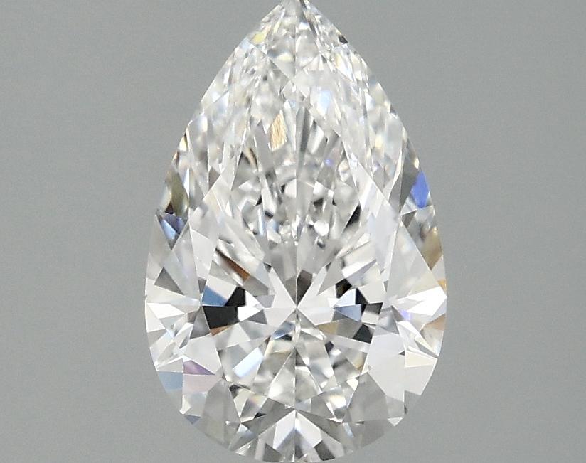 1.44 Carat Pear Shaped Ideal Cut VVS2 IGI Certified Lab Grown Diamond