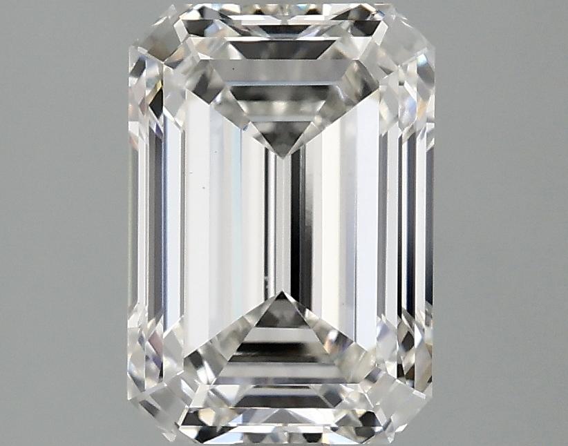 2.77 Carat Emerald Shaped Ideal Cut VS1 IGI Certified Lab Grown Diamond