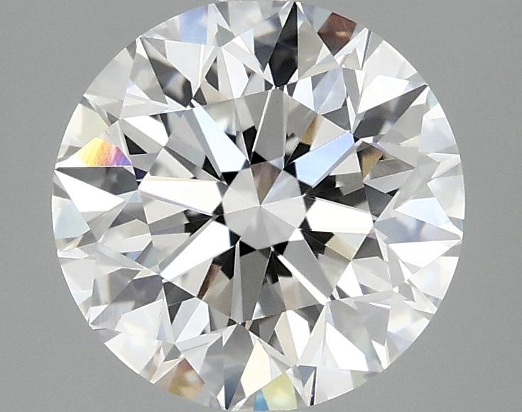 2.52 Carat Round Shaped Excellent Cut VVS2 IGI Certified Lab Grown Diamond