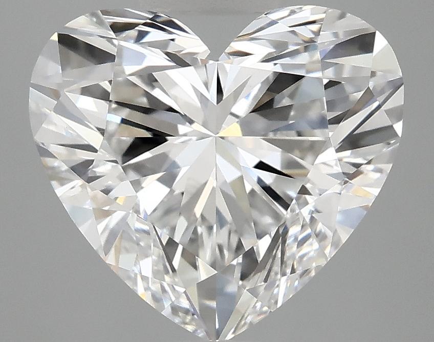 4.17 Carat Heart Shaped Ideal Cut VVS2 IGI Certified Lab Grown Diamond