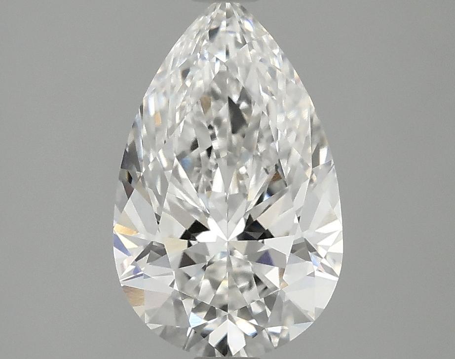 2.03 Carat Pear Shaped Ideal Cut VVS2 IGI Certified Lab Grown Diamond