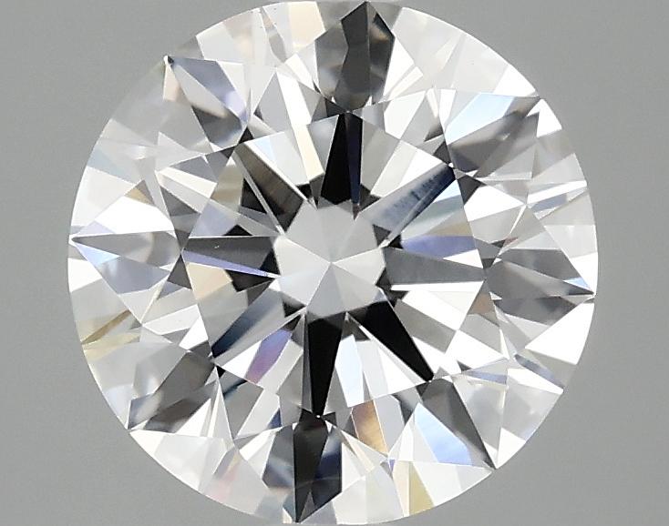 2.5 Carat Round Shaped Ideal Cut VVS2 IGI Certified Lab Grown Diamond
