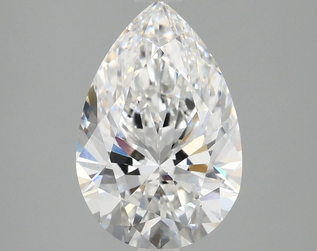 3.09 Carat Pear Shaped Excellent Cut VS1 IGI Certified Lab Grown Diamond
