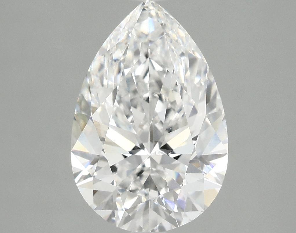 3.04 Carat Pear Shaped Excellent Cut VS1 IGI Certified Lab Grown Diamond