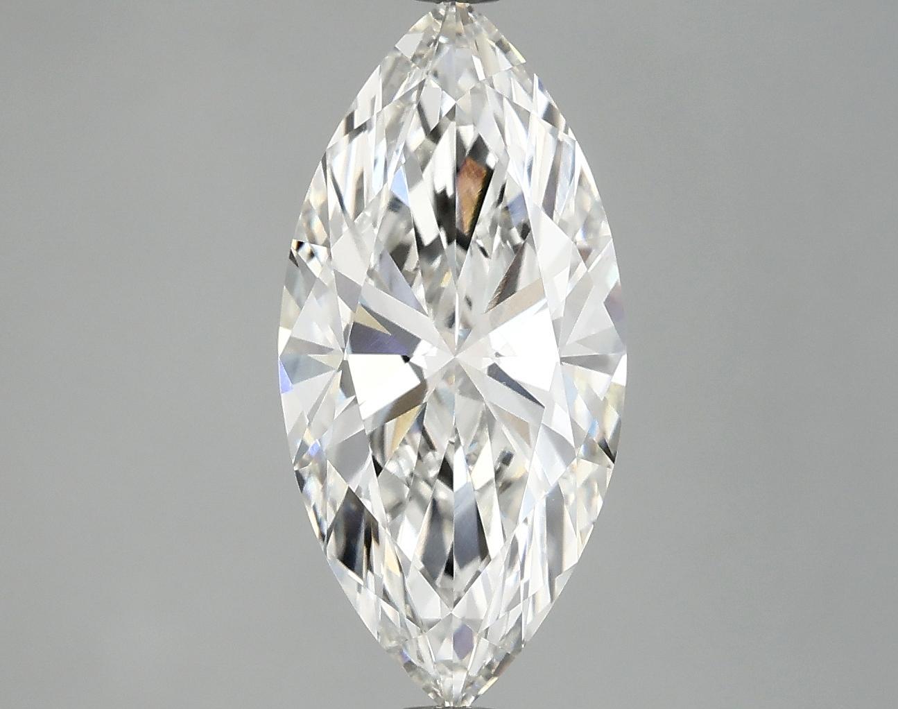 2.98 Carat Marquise Shaped Excellent Cut VS1 IGI Certified Lab Grown Diamond