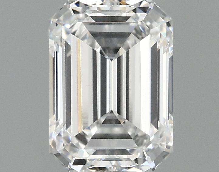 0.98 Carat Emerald Shaped Excellent Cut VVS2 IGI Certified Lab Grown Diamond