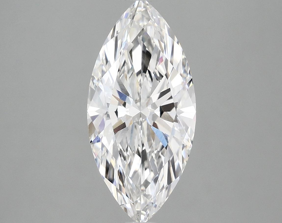 2.1 Carat Marquise Shaped Excellent Cut VVS1 IGI Certified Lab Grown Diamond
