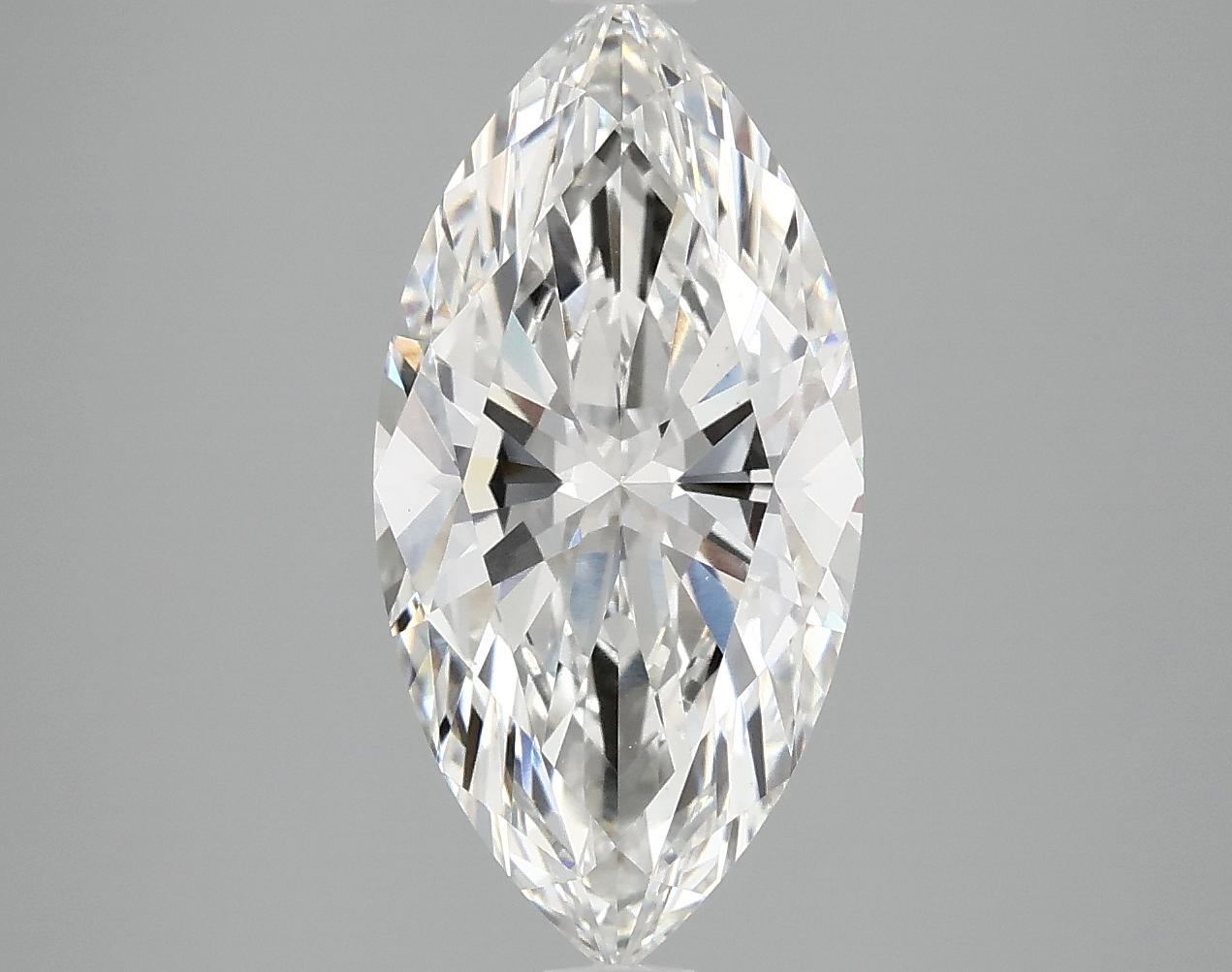 3.08 Carat Marquise Shaped Ideal Cut VS1 IGI Certified Lab Grown Diamond