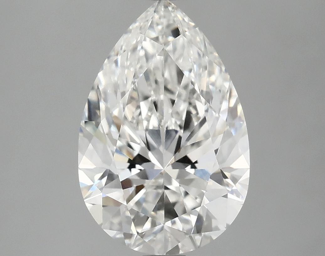 3.1 Carat Pear Shaped Excellent Cut VVS2 IGI Certified Lab Grown Diamond