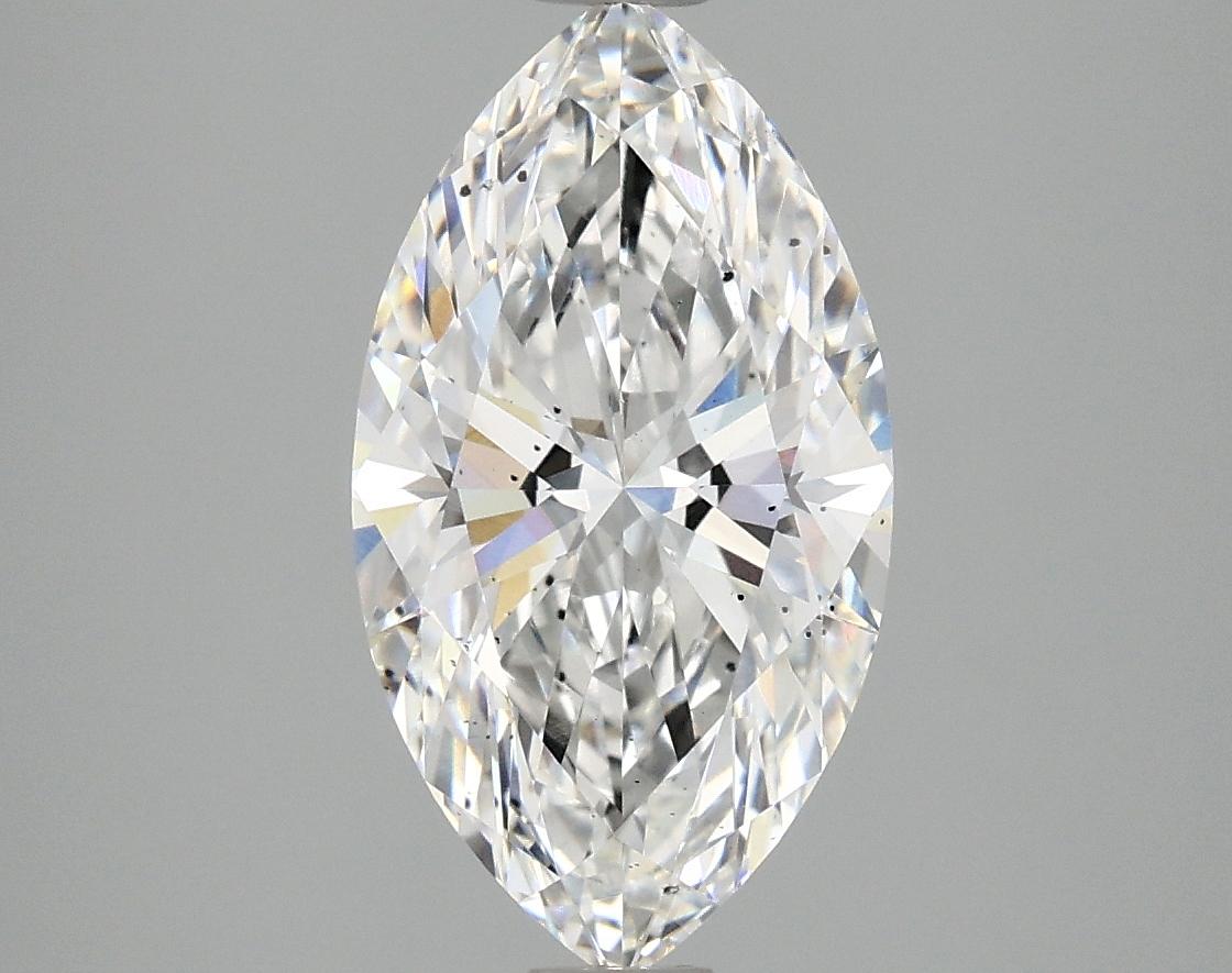 2.51 Carat Marquise Shaped Excellent Cut SI1 IGI Certified Lab Grown Diamond