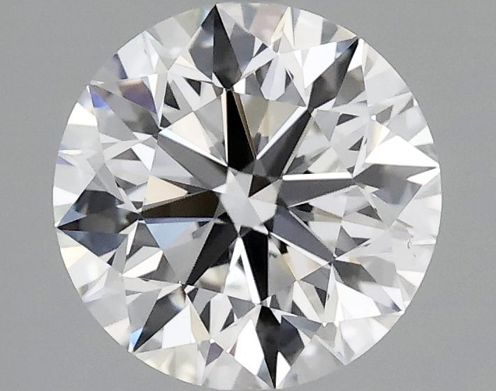 2.07 Carat Round Shaped Excellent Cut VVS2 IGI Certified Lab Grown Diamond
