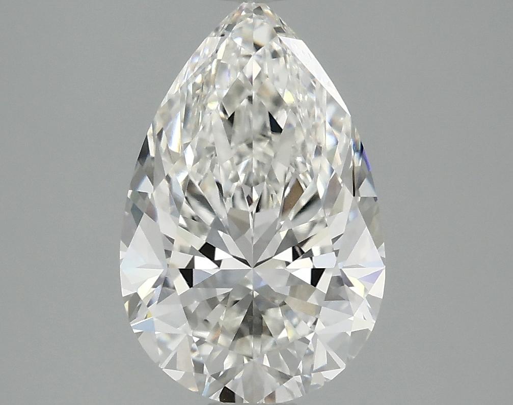 2.58 Carat Pear Shaped Ideal Cut VVS2 IGI Certified Lab Grown Diamond