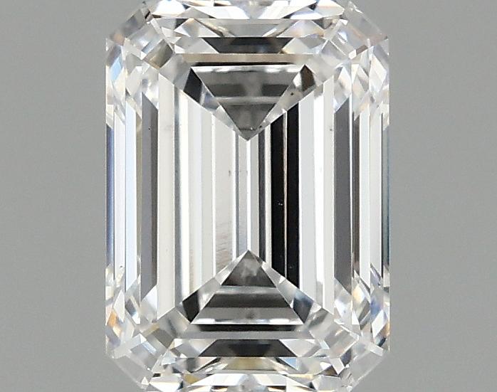 1.07 Carat Emerald Shaped Excellent Cut VS2 IGI Certified Lab Grown Diamond