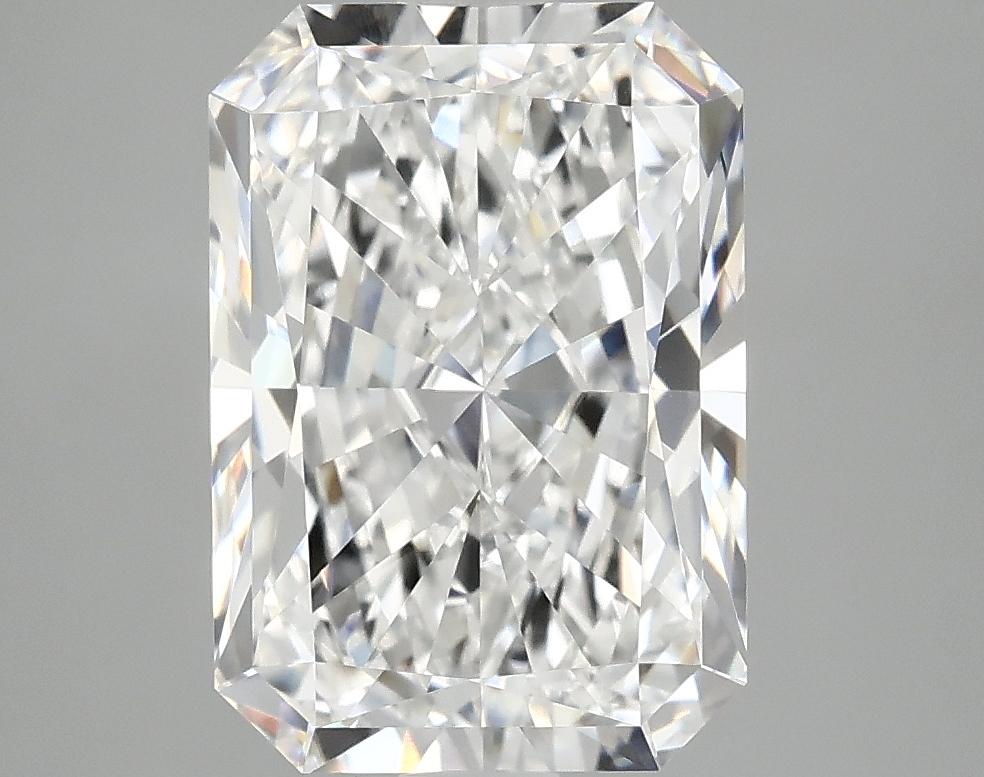 4.13 Carat Radiant Shaped Ideal Cut VVS2 IGI Certified Lab Grown Diamond