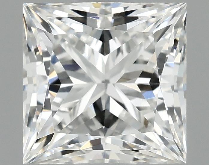 1.06 Carat Princess Shaped Ideal Cut VVS1 IGI Certified Lab Grown Diamond