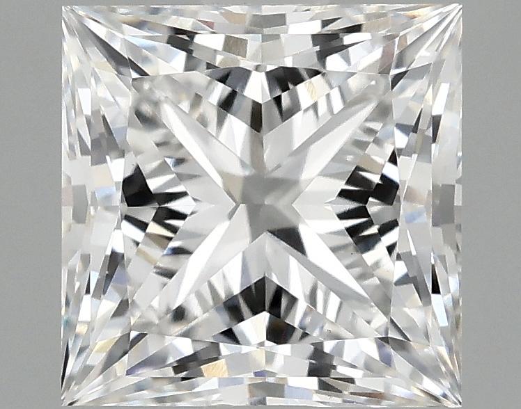 2.06 Carat Princess Shaped Ideal Cut VS1 IGI Certified Lab Grown Diamond