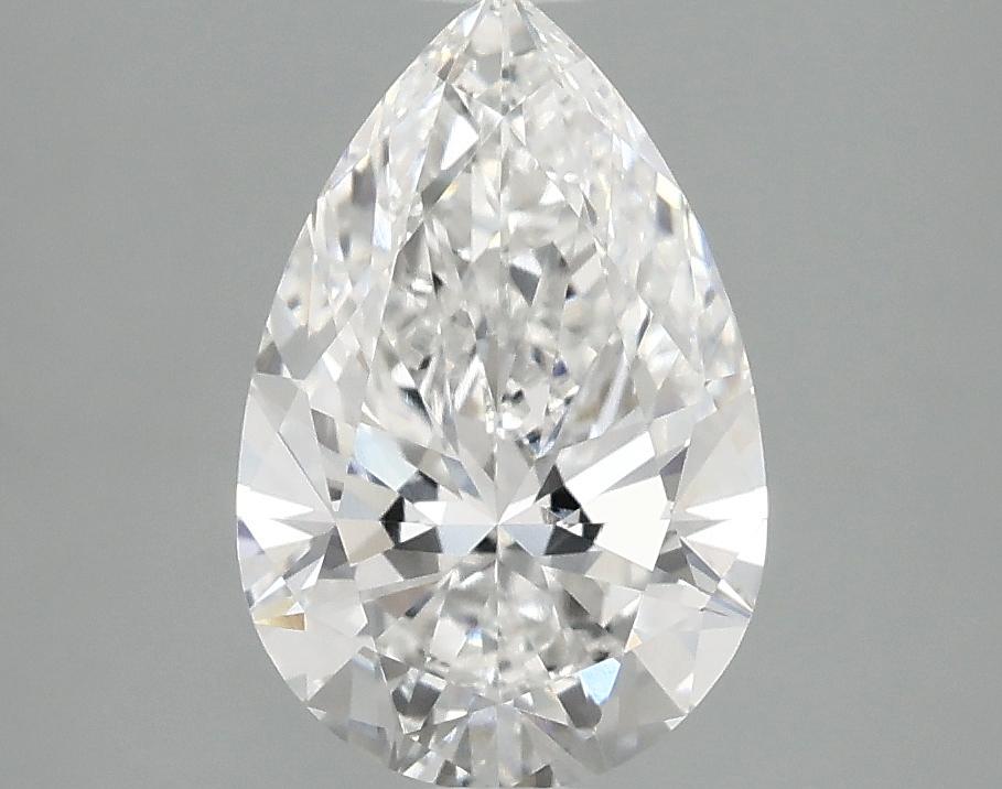 1.97 Carat Pear Shaped Excellent Cut VVS2 IGI Certified Lab Grown Diamond