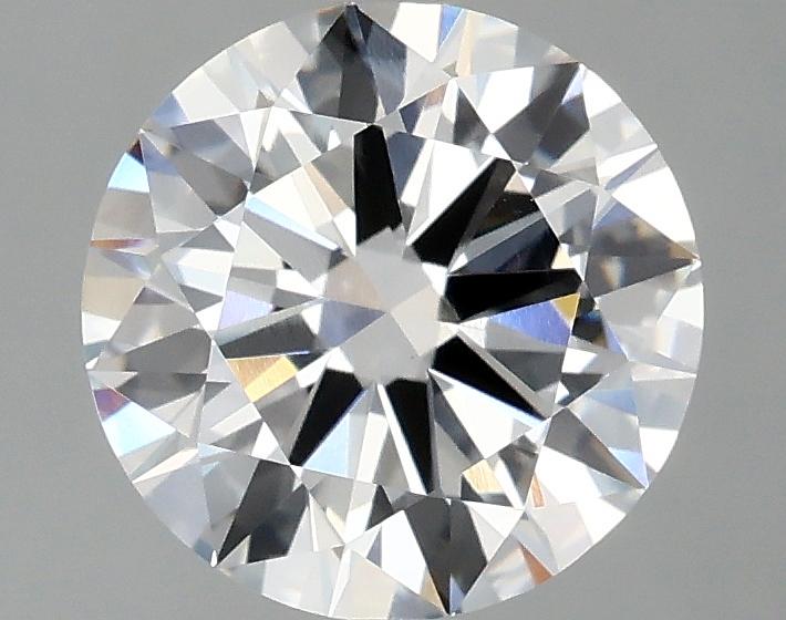 2.01 Carat Round Shaped Ideal Cut VVS2 IGI Certified Lab Grown Diamond