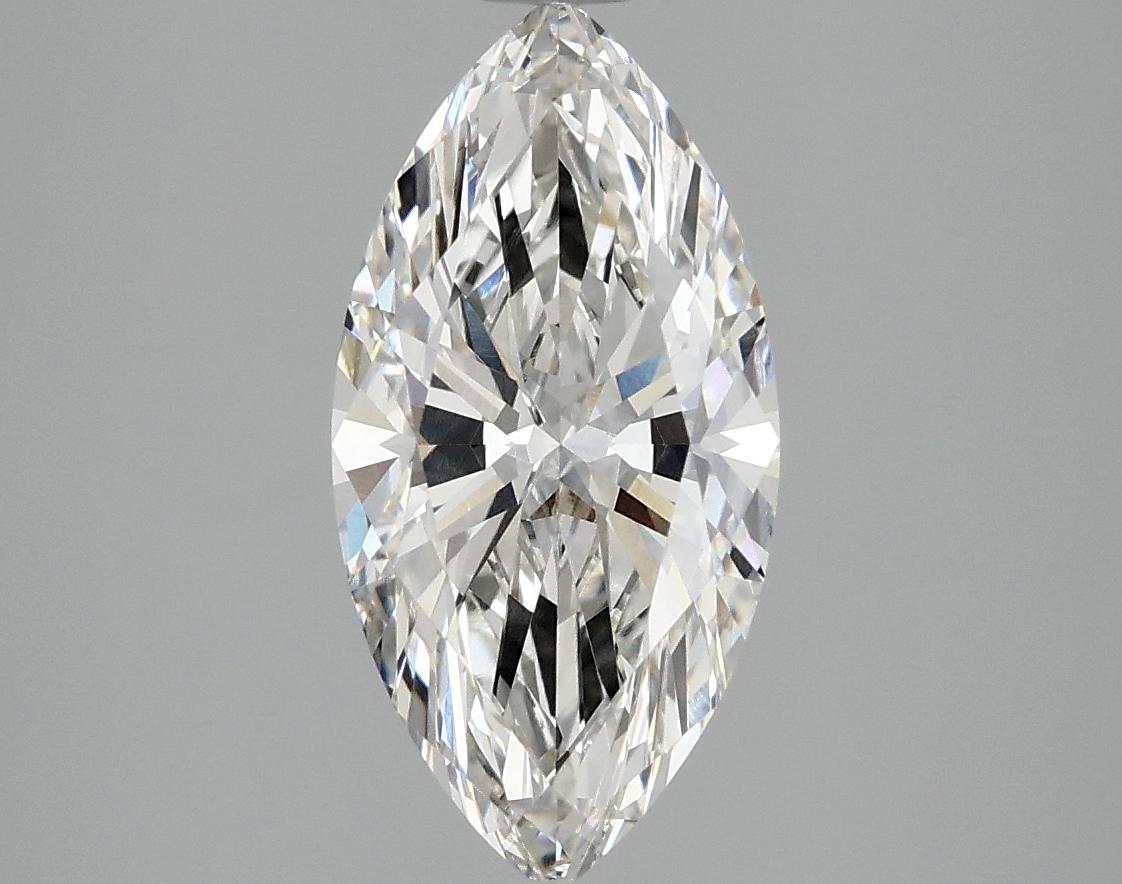 2.1 Carat Marquise Shaped Ideal Cut VVS2 IGI Certified Lab Grown Diamond