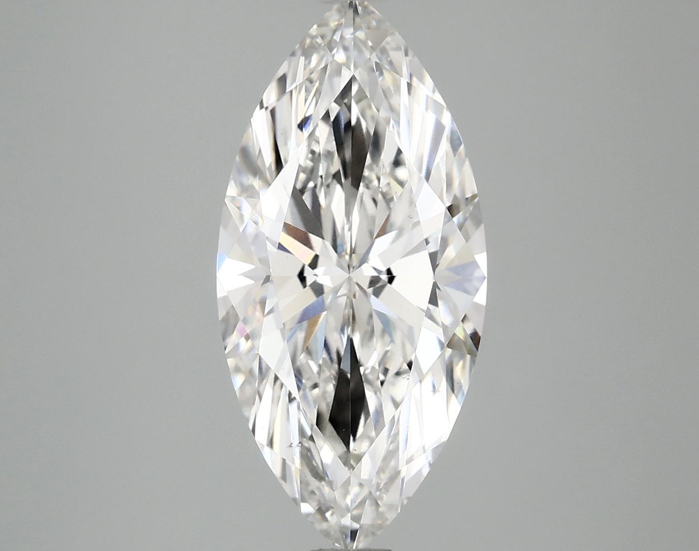 3.49 Carat Marquise Shaped Excellent Cut VS2 IGI Certified Lab Grown Diamond