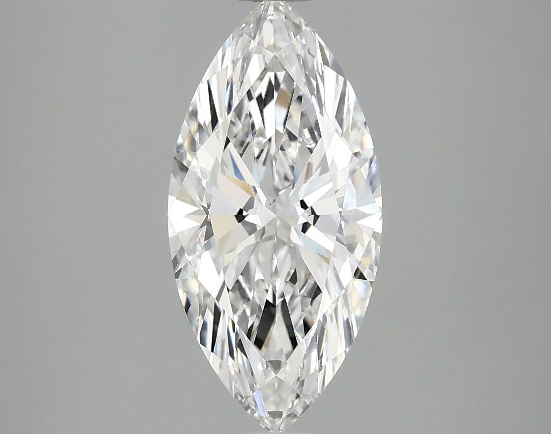 2.05 Carat Marquise Shaped Excellent Cut VVS2 IGI Certified Lab Grown Diamond