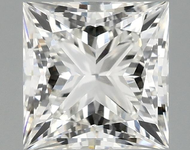 2.07 Carat Princess Shaped Ideal Cut VVS2 IGI Certified Lab Grown Diamond