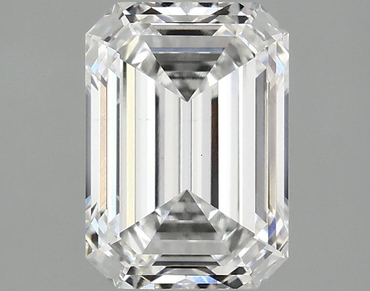 2.1 Carat Emerald Shaped Ideal Cut VS1 IGI Certified Lab Grown Diamond