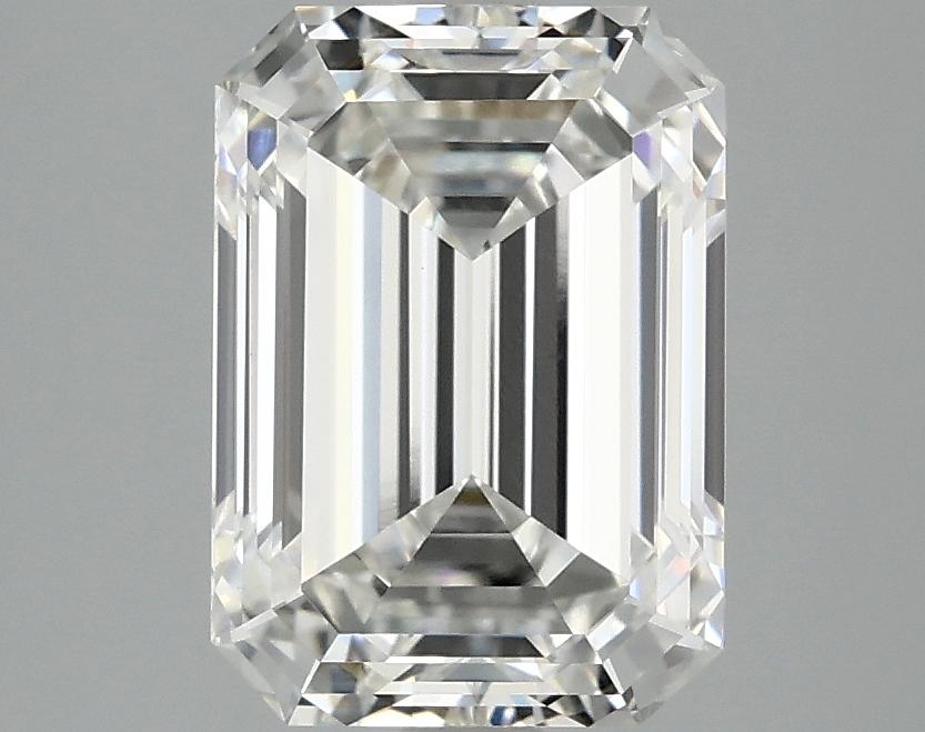 2.99 Carat Emerald Shaped Ideal Cut VVS2 IGI Certified Lab Grown Diamond