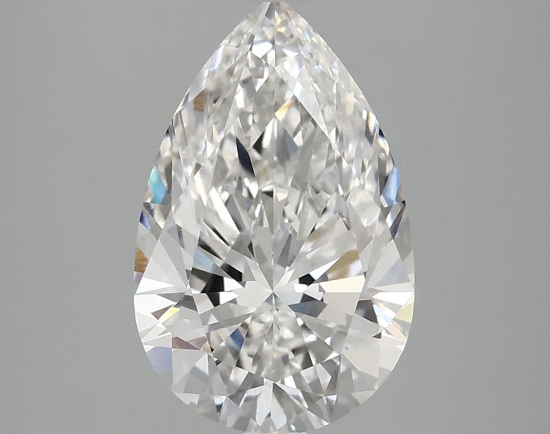 3.1 Carat Pear Shaped Ideal Cut VVS2 IGI Certified Lab Grown Diamond