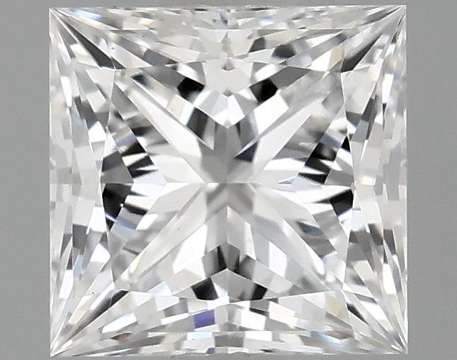 0.97 Carat Princess Shaped Ideal Cut VVS2 IGI Certified Lab Grown Diamond