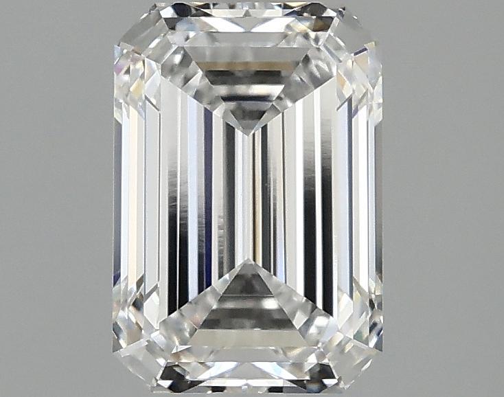 1.89 Carat Emerald Shaped Ideal Cut VVS2 IGI Certified Lab Grown Diamond
