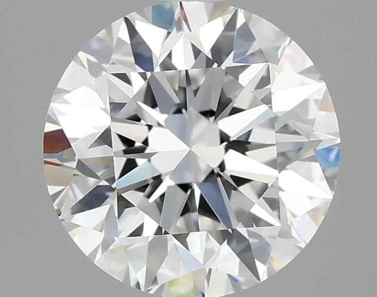 2.58 Carat Round Shaped Excellent Cut VVS2 IGI Certified Lab Grown Diamond