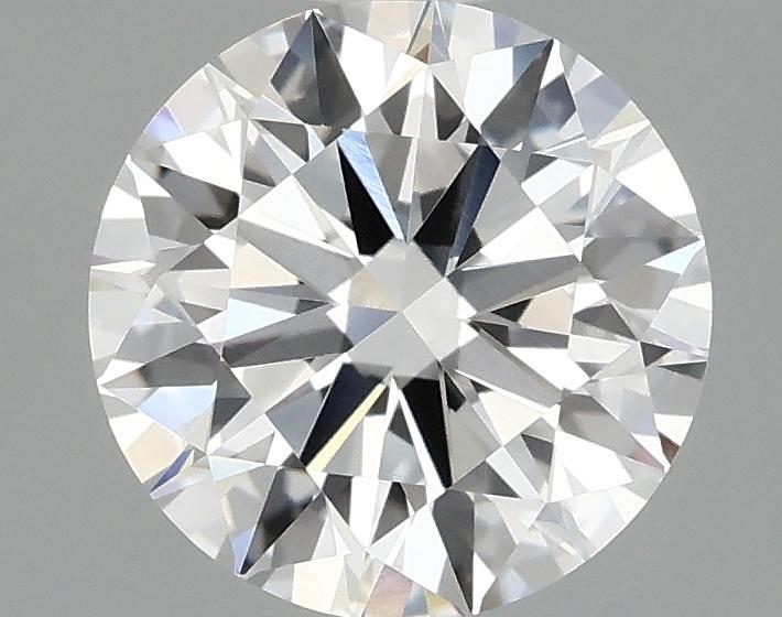 1.58 Carat Round Shaped Ideal Cut VVS2 IGI Certified Lab Grown Diamond