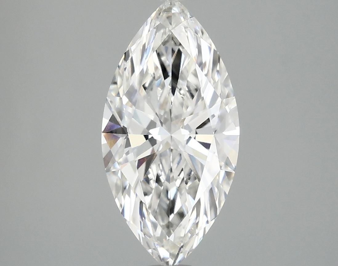 1.97 Carat Marquise Shaped Ideal Cut SI1 IGI Certified Lab Grown Diamond