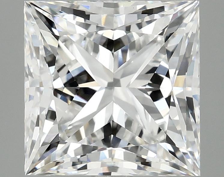 4.1 Carat Princess Shaped Ideal Cut VVS2 IGI Certified Lab Grown Diamond