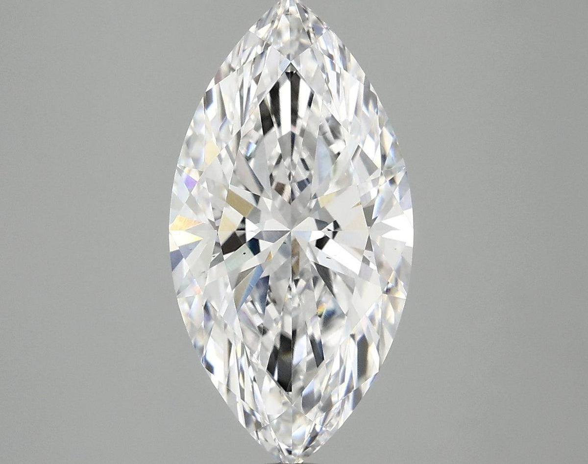 3.02 Carat Marquise Shaped Ideal Cut VS2 IGI Certified Lab Grown Diamond